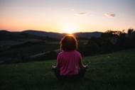 Practicing meditation helps regulate your nervous system. (Image via Unsplash / Leonard Cotte)